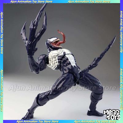 NUEVO Mess Toys Venom Vecino Letal Spider Man Traje Negro Simbiótico Messtoys Spiderman Figura de Acción Anime Modelo Muñeca Regalos Juguetes