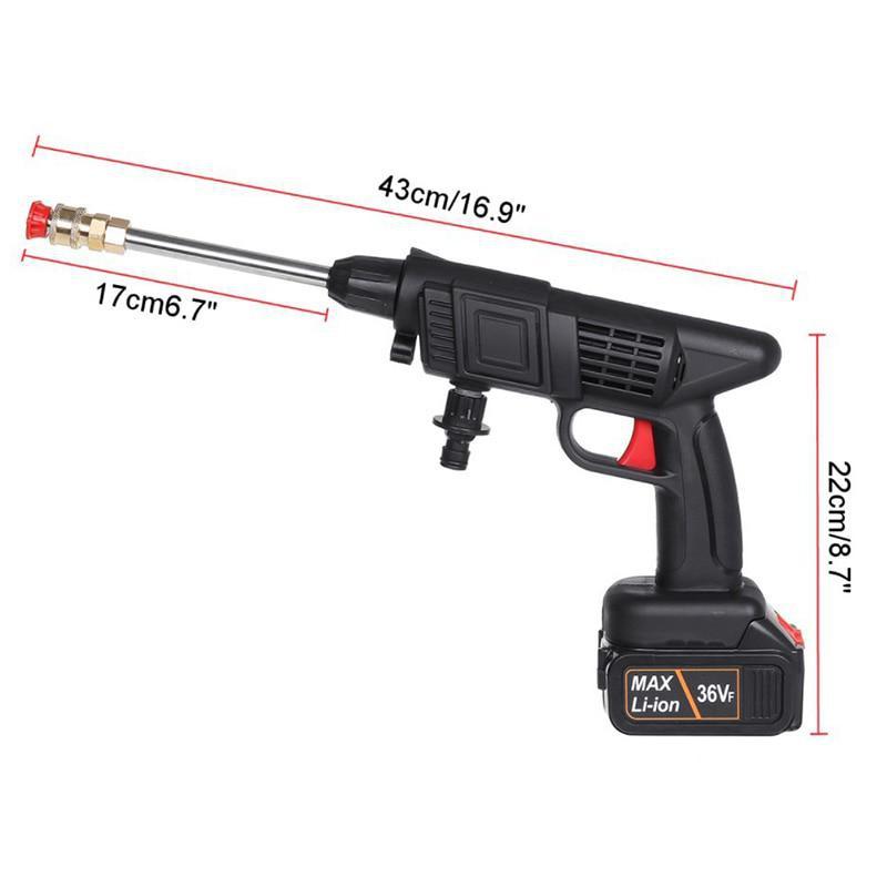 Autowaschanlage Hochdruck-Autowaschpistole Batteriewaschanlage Schaumgenerator Wasserpistole