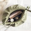 Women's Fashion Cloud Shape Evening Bag Niche Design Solid Color Leather Shoulder Messenger Bag