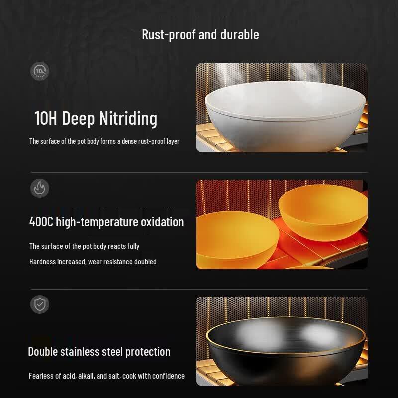 SUPOR 30cm Fine Iron Wok