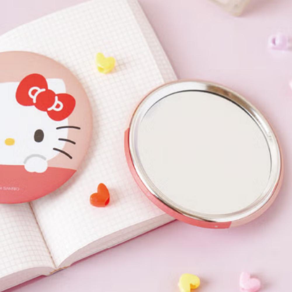 Hello Kitty Round Hand Mirror Pink