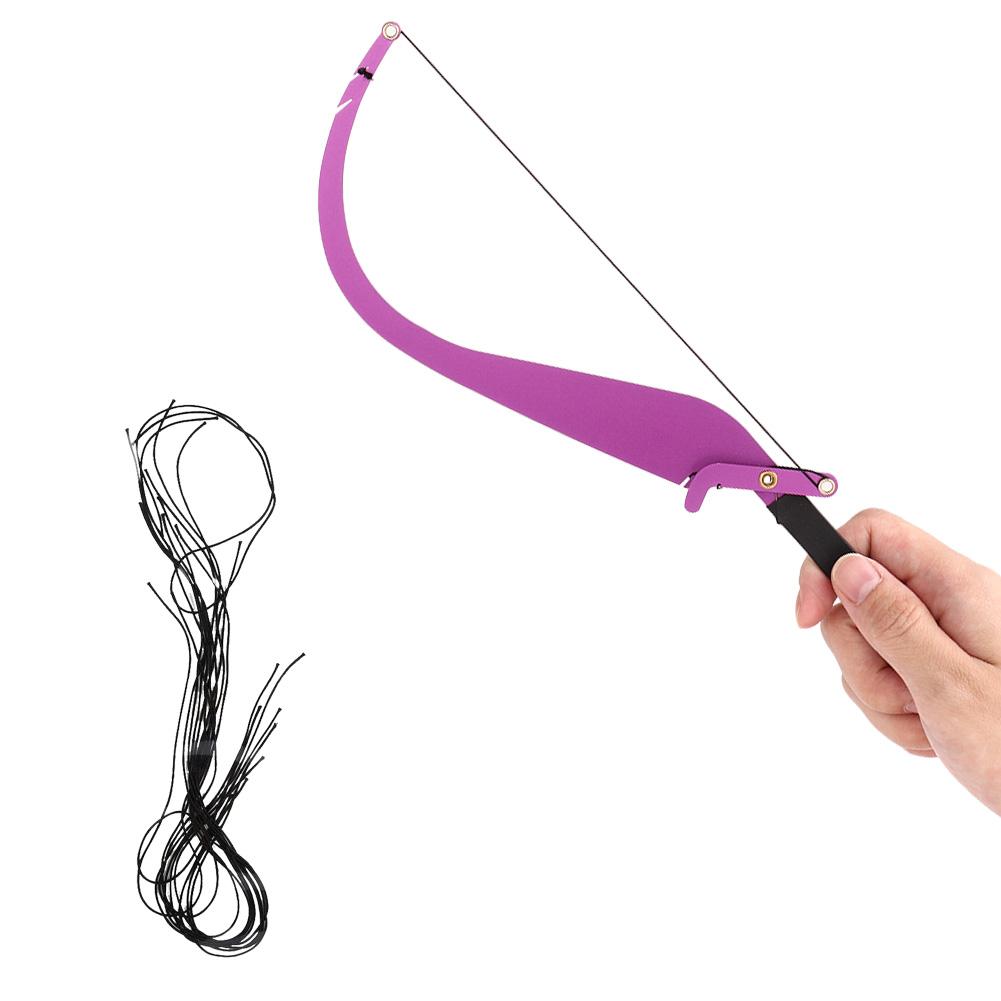 Eyebrow Tattoo Line Marker Ruler Microblading Eyebrow Shaping   Measure Tool (Purple)