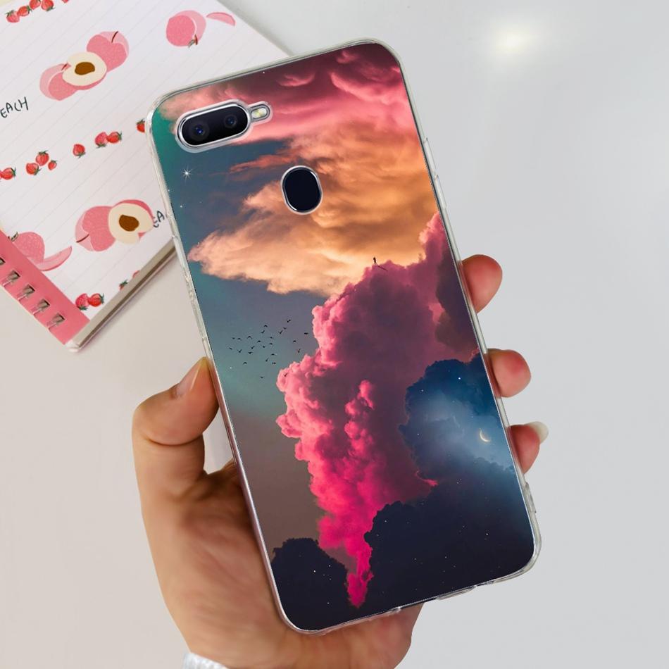 For OPPO F9 Phone Case Oppo F9 Pro F 9 F9Pro CPH1823 CPH1881 CPH1825 Elegant Printing Soft Silicone TPU Back Cover