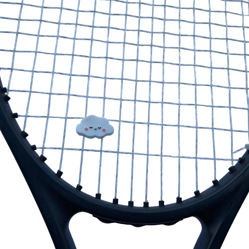 Tennis Vibration Dampener High Performance Quick Installation 1/8 Pcs for Tennis Racket Professional Training Competition Use