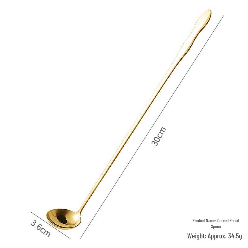 

Star Stainless Steel Long Handle Coffee Spoon