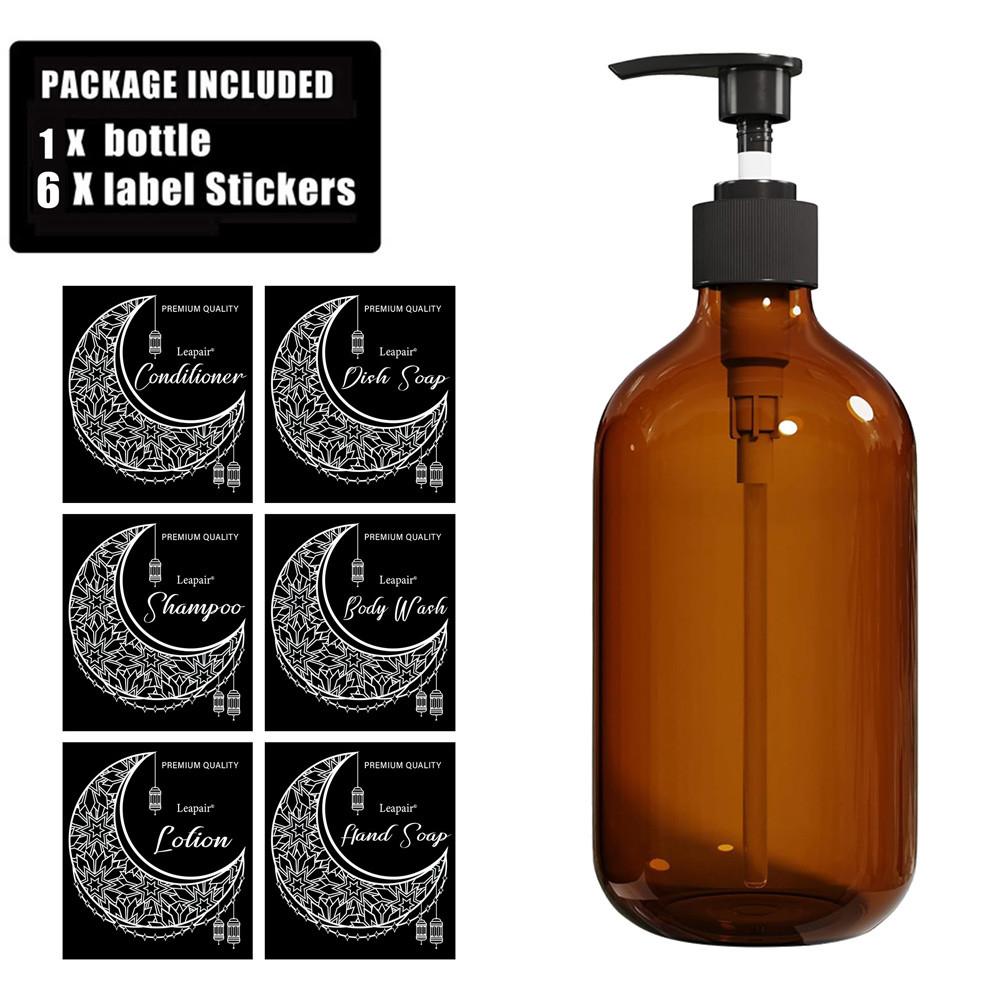 

Ручной дозатор мыла Шампунь Гель для душа Эфирное масло Гель для душа Контейнер Подарок Мусульманин Рамадан Украшения для дома