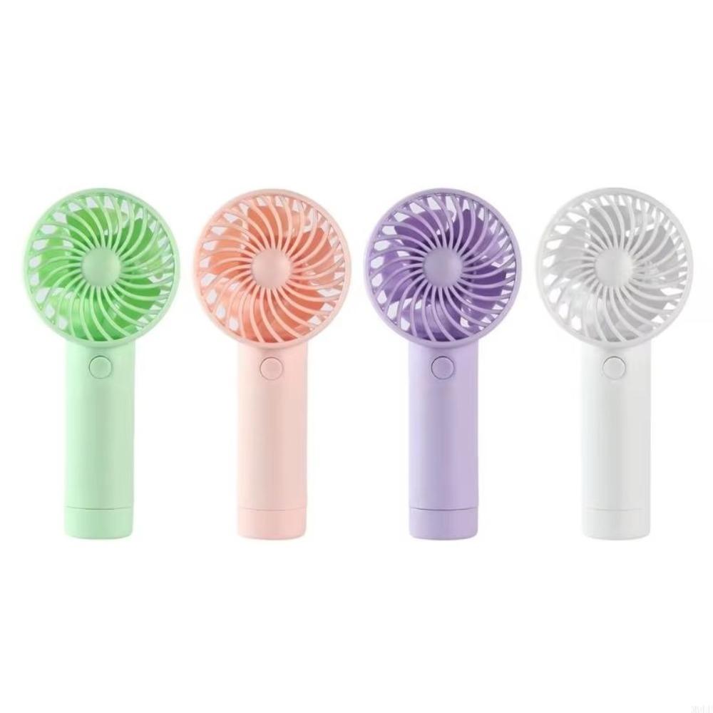 3 Gears Desktop Small Fan Portable Electric Fan Durable Mini Handheld Fan  Home Decor