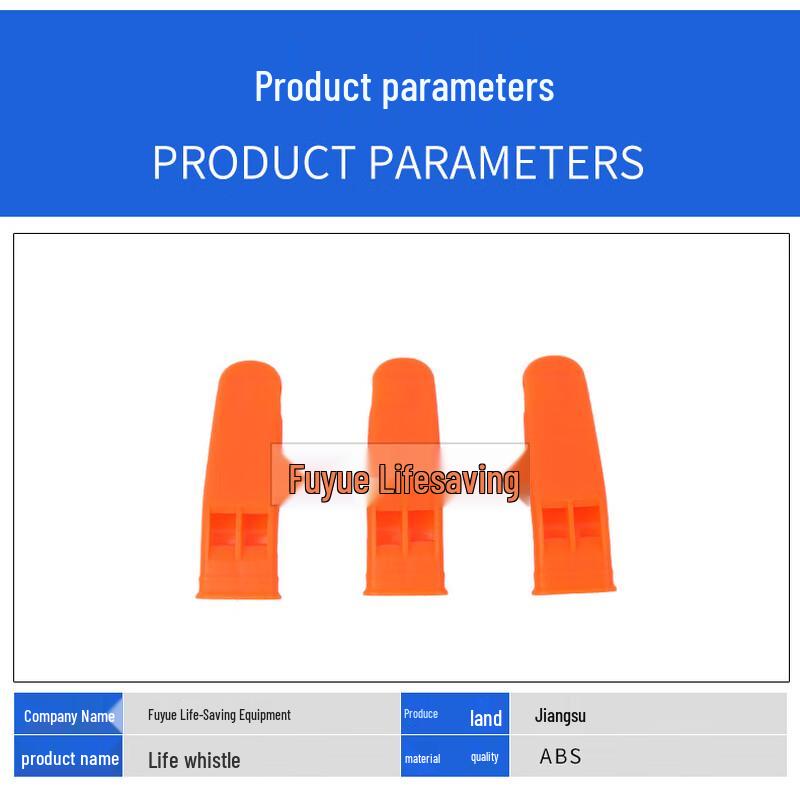 Miling Outdoor Plastic Life-Saving Whistle (24-Pack)