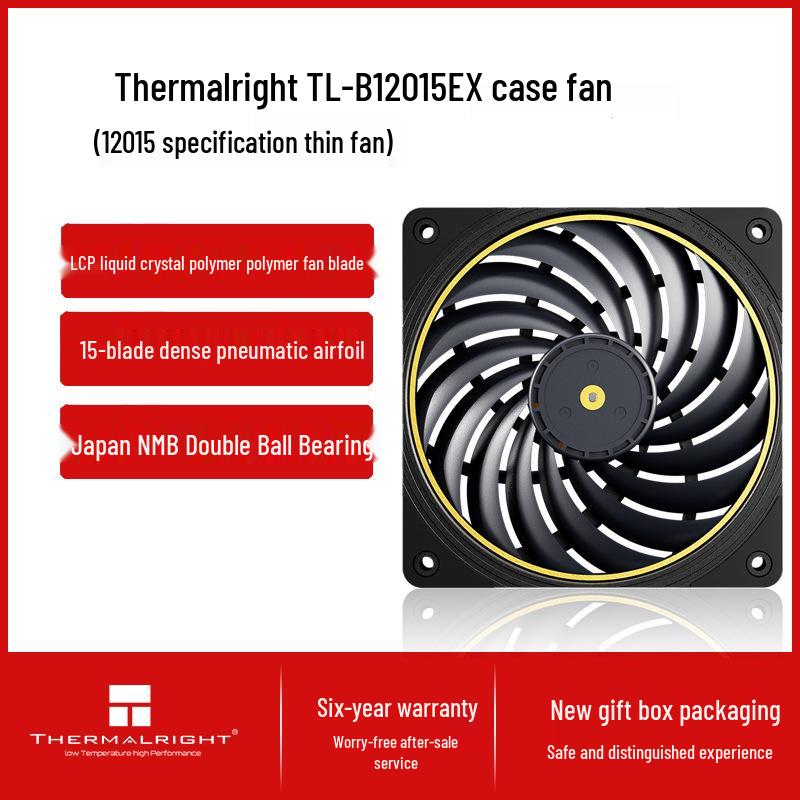 

Thermalright TL-B12015EX 12см Тонкий Охлаждающий Вентилятор