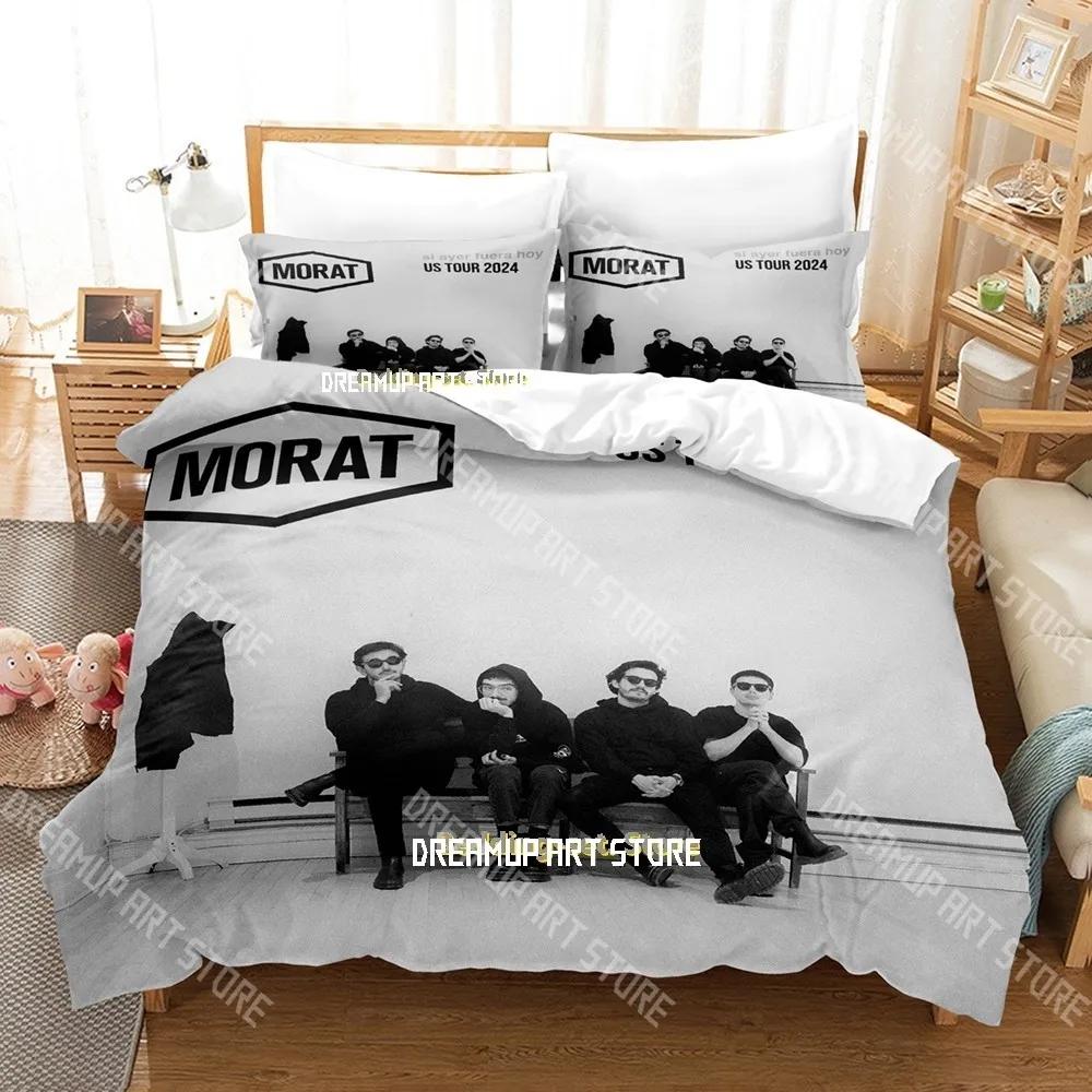 Morat Bedding Set Single Twin Full Queen King Size Bed Set Adult Kid Bedroom Duvetcover Sets Hip Hop Anime Bed Sheet Set