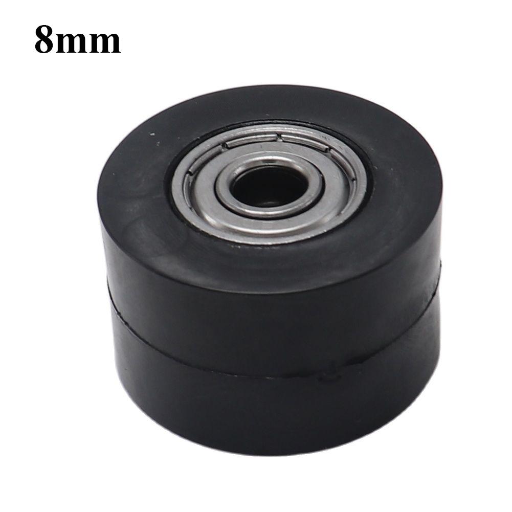 M8 Drive Chain Roller Pulley Wheel Slider Tensioner Wheel Guide For Street Pit Pro Dirt Bike Enduro Motorcycle Motocross CRF 8mm