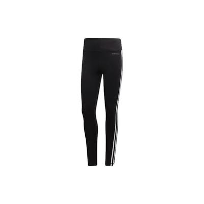 3-Stripe High-Rise Long Tights For Running And Training Women Bottoms Black DU2040