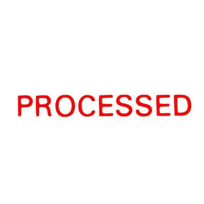 X-Stamper Self Inking Message Stamp (Processed)