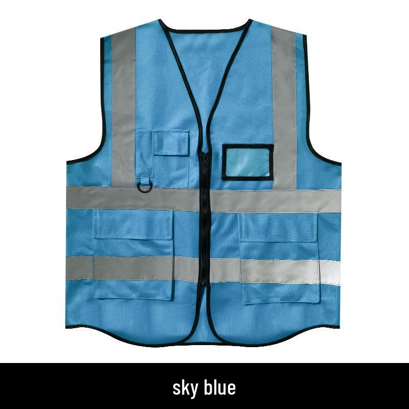 Rui Chuang Multi-Pocket Reflective Safety Vest for Construction and Transportation