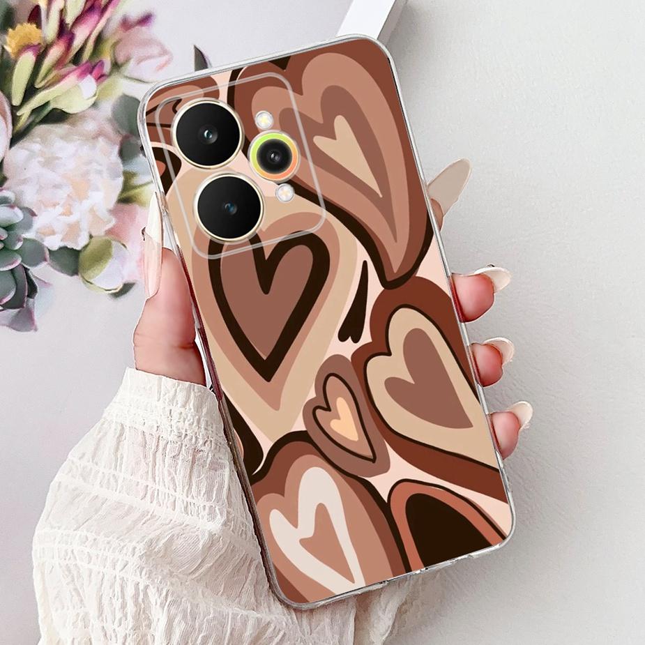 For Realme 15 Case Realme15 Pro RMX5101 Luxury Fashion Painted Cover Soft Slim Phone Case For Realme 15 Pro 5G Back Cover Bumper