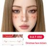 Christmas Tattoo Stickers: Easy-to-Remove Temporary Makeup Tattoos with Tree, Reindeer, and Snowflake Designs.