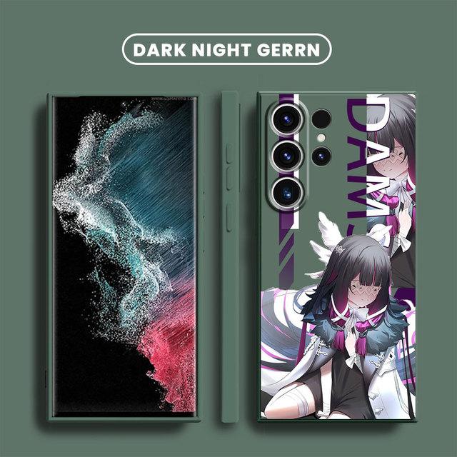 Husă de telefon Genshin Impact Peoples pentru Samsung Galaxy S20 Fe S23 Ultra S10e S9 Plus S8 S21 5g S10 S22 Husă lichidă pătrată de lux