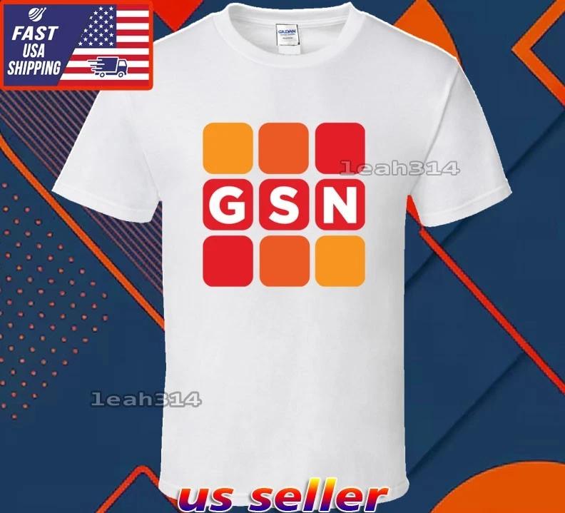 New Shirt GSN TV Logo T-Shirt Funny American Usa Unisex Size S-5XL M