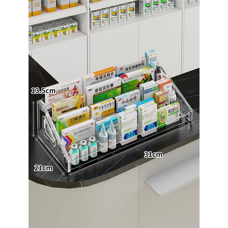 Apotheken-Medikamentenregal – Tisch-Flaschenständer