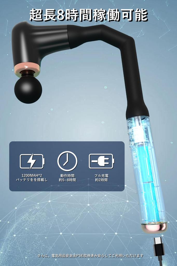 Myofascial Release Gun Patented Arm Back Release Gun for Shoulder Blade Large Capacity Hours of Continuous Fast 6 Powerful Vibration Muscle Full Body