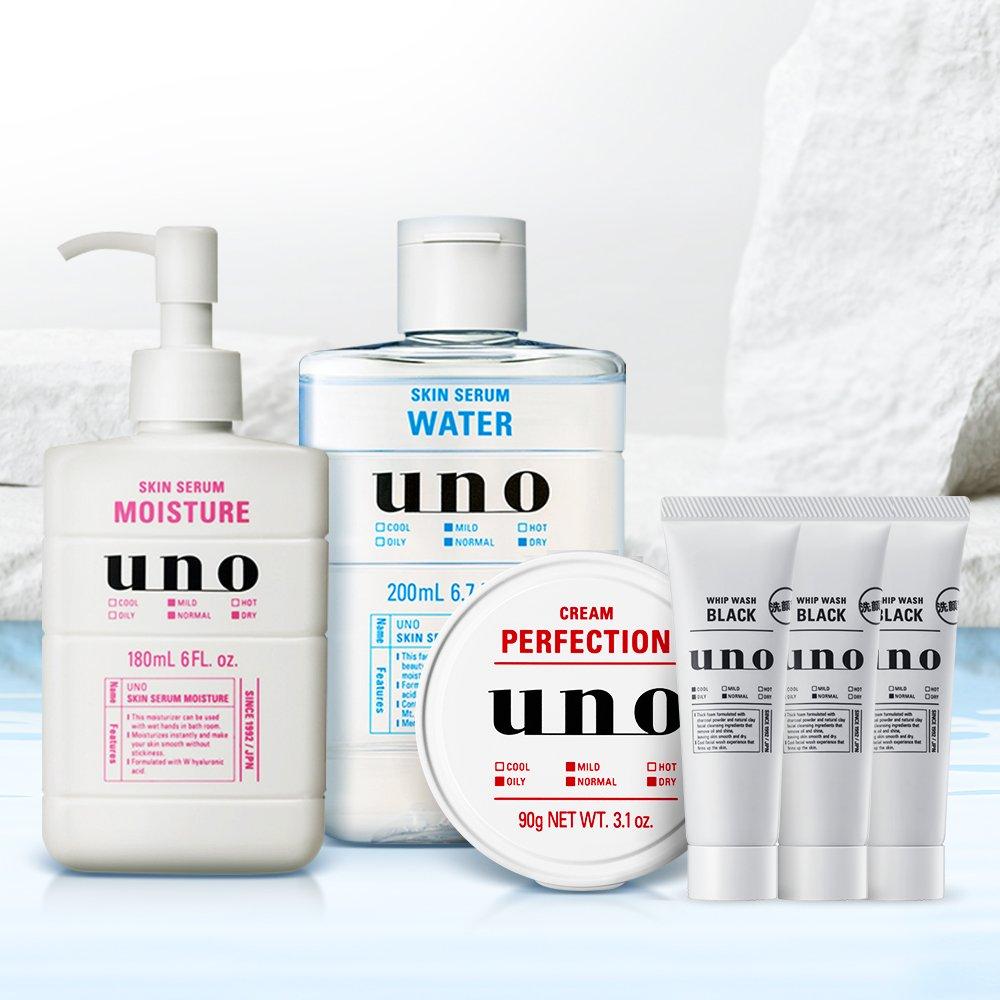 

Uno Skin Serum Water + Moisture + Perfection Cream