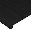 Bed Frame without Mattress Black 100 x 200 cm Fabric