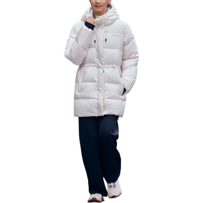 Skechers Basic Sports Series Skin-Friendly Comfortable Solid Color Down Jacket Women Outerwear P425W092-0074