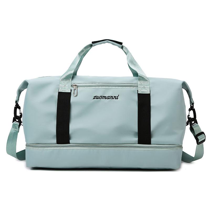 Travel Bag Portable Short-distance Travel Luggage Large Capacity Lightweight Dry and Wet Separation Sports Fitness Bag Portable
