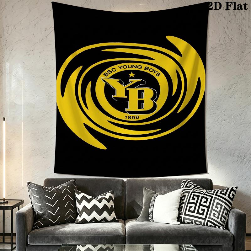 Bsc Young Boys Wall Tapestry Aesthetic Wall Hanging Printed Fabric Blanket Decorative Tapestries for Bedroom Living Room Home Decor