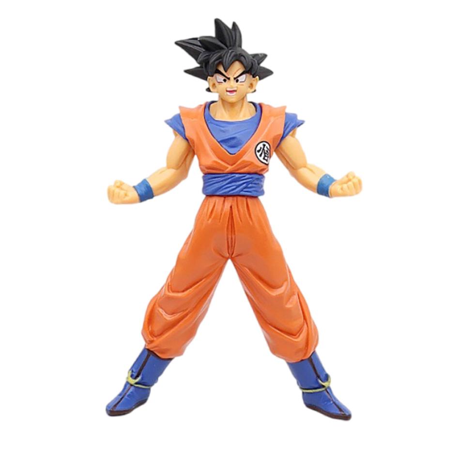Dragon Ball Super Saiyan Anime Figurine Model Rose Goku Action Figure Gohan Figures Vegeta Statue Collection Toy Figma Z GK DBZ Round Sensory