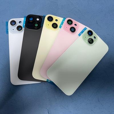 For iPhone 14 15 All Series Colors Large Hole Rear Glass 1:1 Original Fit High Quality Replacement For Mobile Phone Repair