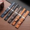 Curea de ceas premium din piele naturală 20mm 22mm 24mm pentru Fossil Cusături moi Curea din piele de vacă pentru Omega pentru Seiko Brățară de mână pentru afaceri