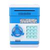 Innovative Money Bank ATM Piggy Bank with Cute Music Coin Money Saving Box with Password Desktop Ornament Blue