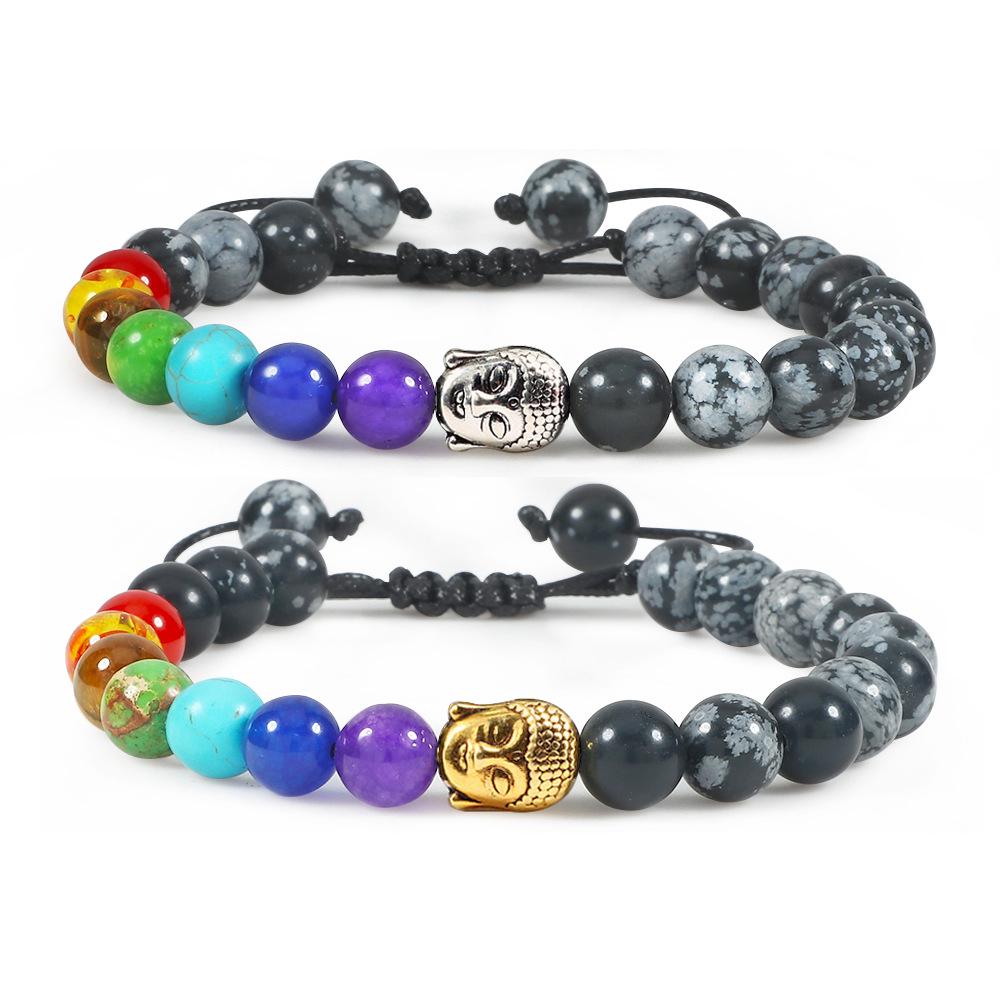 Cross-Border Alloy Bamboo Evil Eye Bracelet: Starry Eyed Woven Couple Bow Design