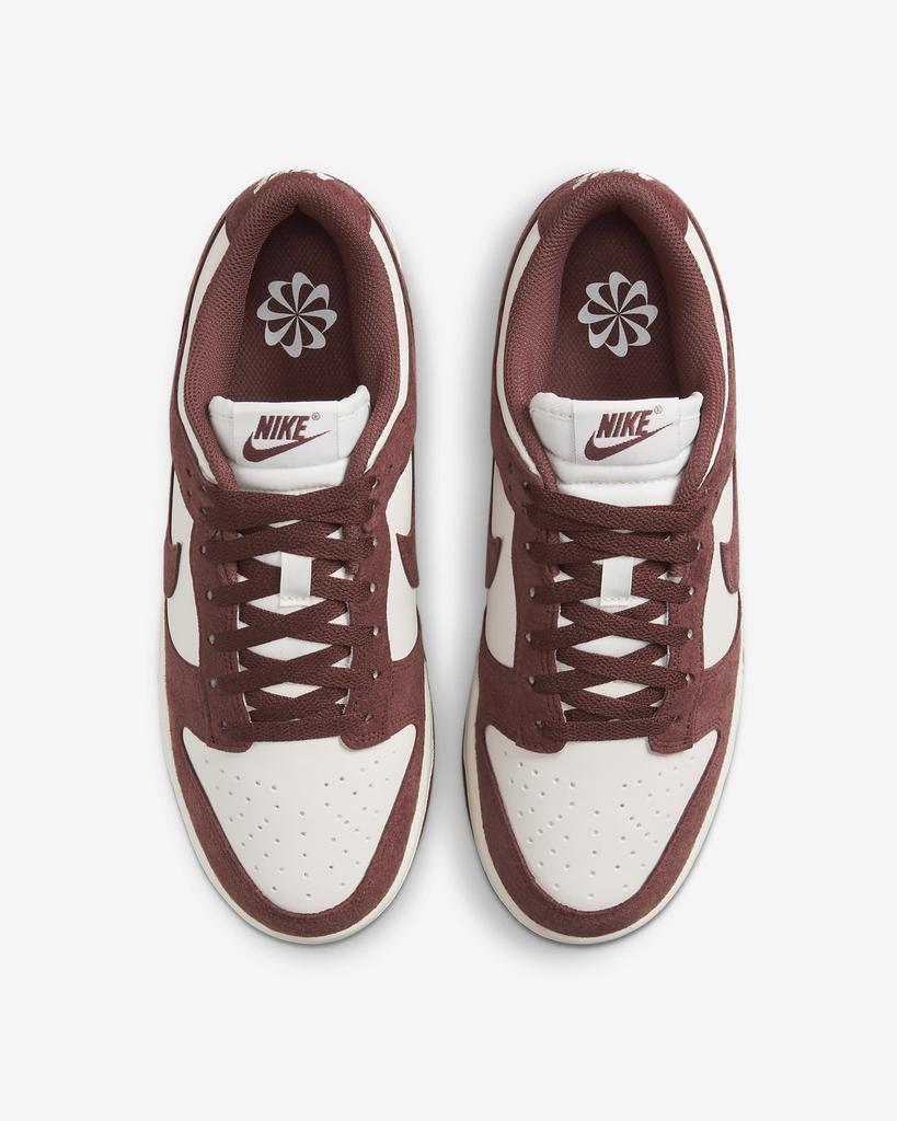 HJ7673-001 Nike Dunk Low Phantom Sail White Red Sepia (Ženy)