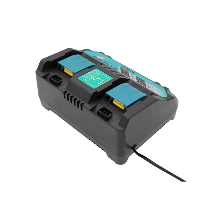 Lithium Battery Dual Port Charger For Makita Power Tool 14.4V 18V Lithium Battery Charger Fast Charging