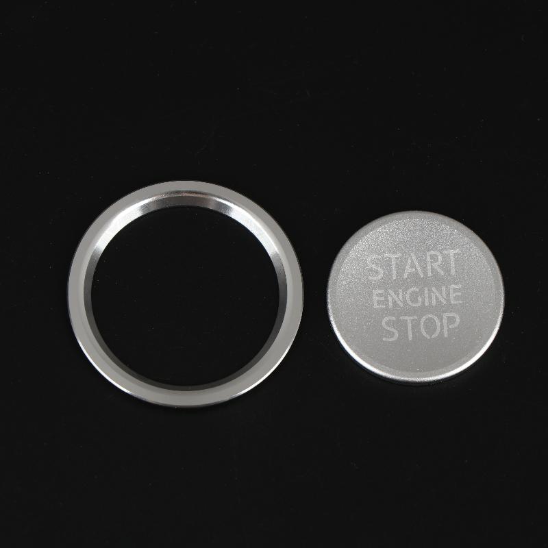 Auto Motor Start Stop Knopf Abdeckung Zierleiste Zündschalter Dekorativer Ring für A4 A5 A6 Q5 Q7 Dekoration Zubehör