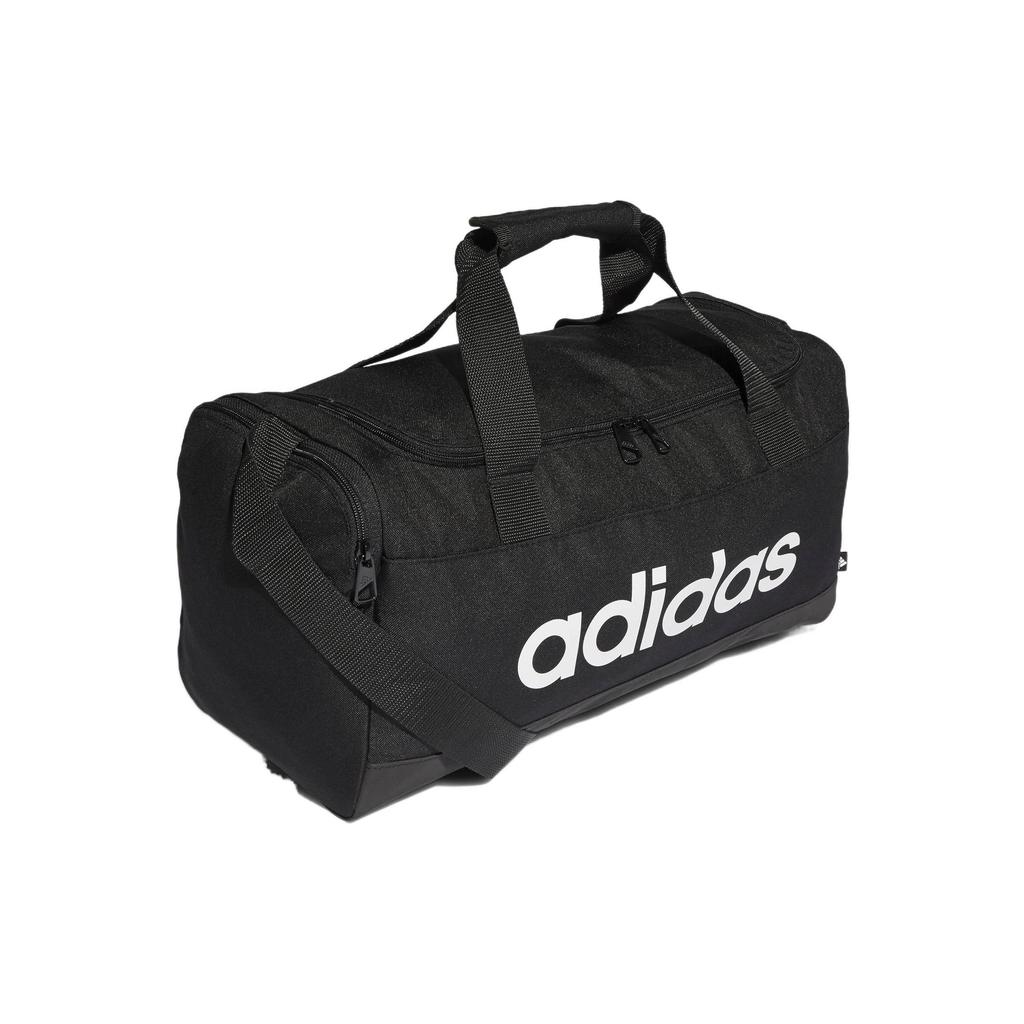 Adidas Linear Duffel S 25L Sports Leisure Polyester Handbag Gym Bag Unisex Duffel Bag Black GN2034