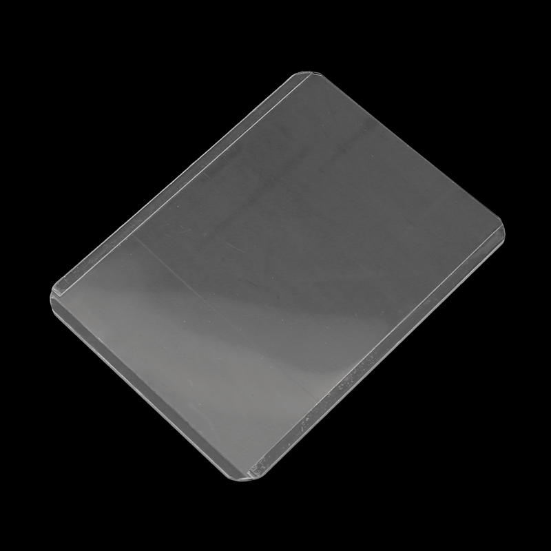 20PCS/Set Card Sleeves Holder Hard PVC Cards Protectors Sleeves Game Card Display Stand Support Trading Case Football Sports