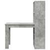 Concrete Grey Desk 122 x 67 x 145 cm Particleboard