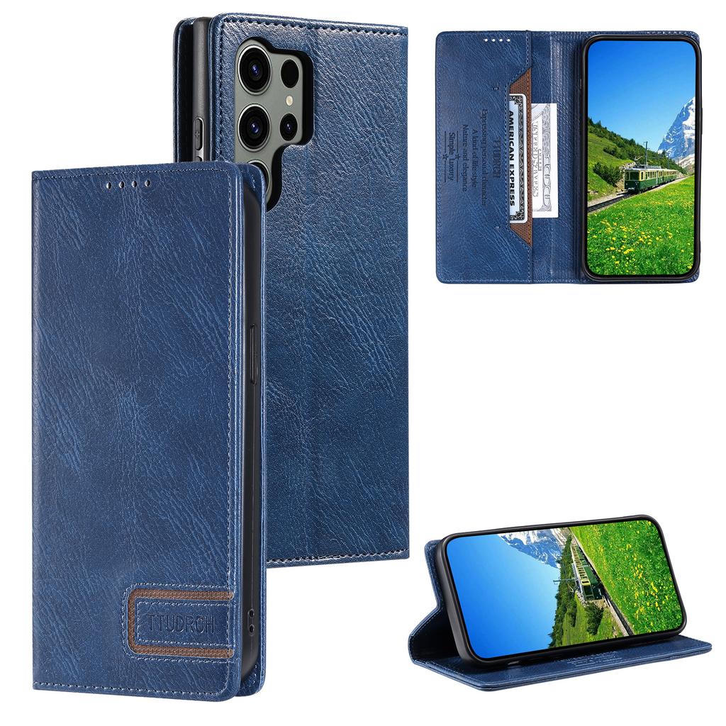 Flip Leather Wallet Magnetic Case for Samsung Galaxy A54 A14 A34 A33 A52 A53 S23 Ultra S22 S21 S20 FE Book Cover Card Slot Cover
