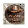 Flat 2D Wooden Sign, Hanging Decorative Accessories