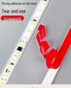220V Three-Color Dimmable Self-Adhesive LED Linear Light Strip for Ceilings