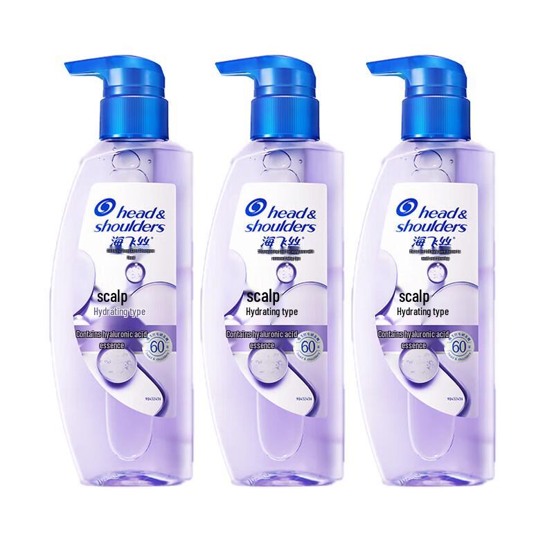 

Head & Shoulders Scalp Moisturizing Dandruff Shampoo, 3 x 670g