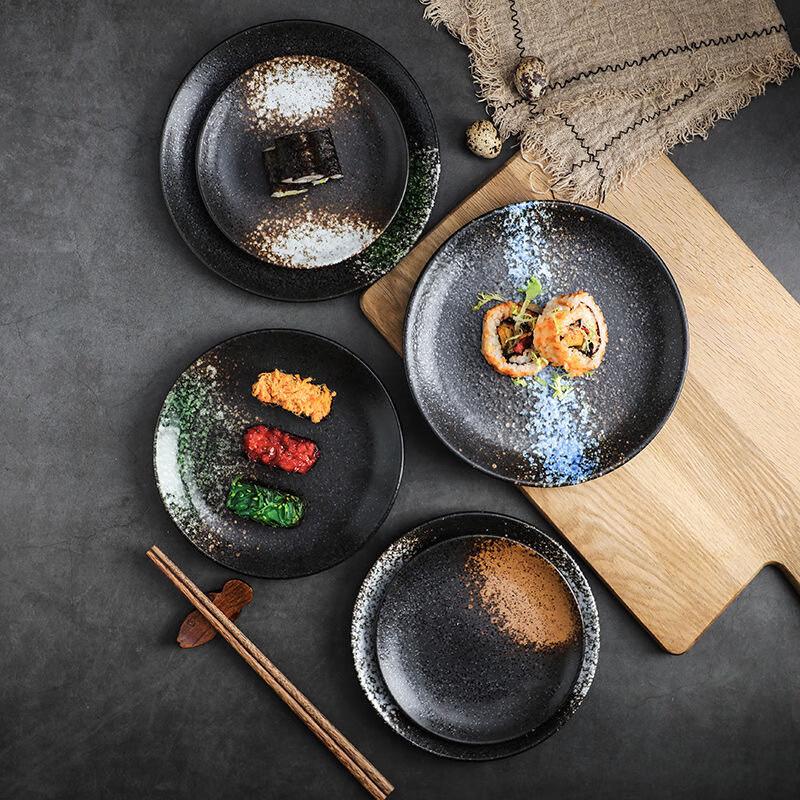 Japanisches Knochenchina Speiseteller Set