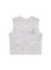 Gelato Pique Baby Powder Animal Vest PBNT259026 LAV