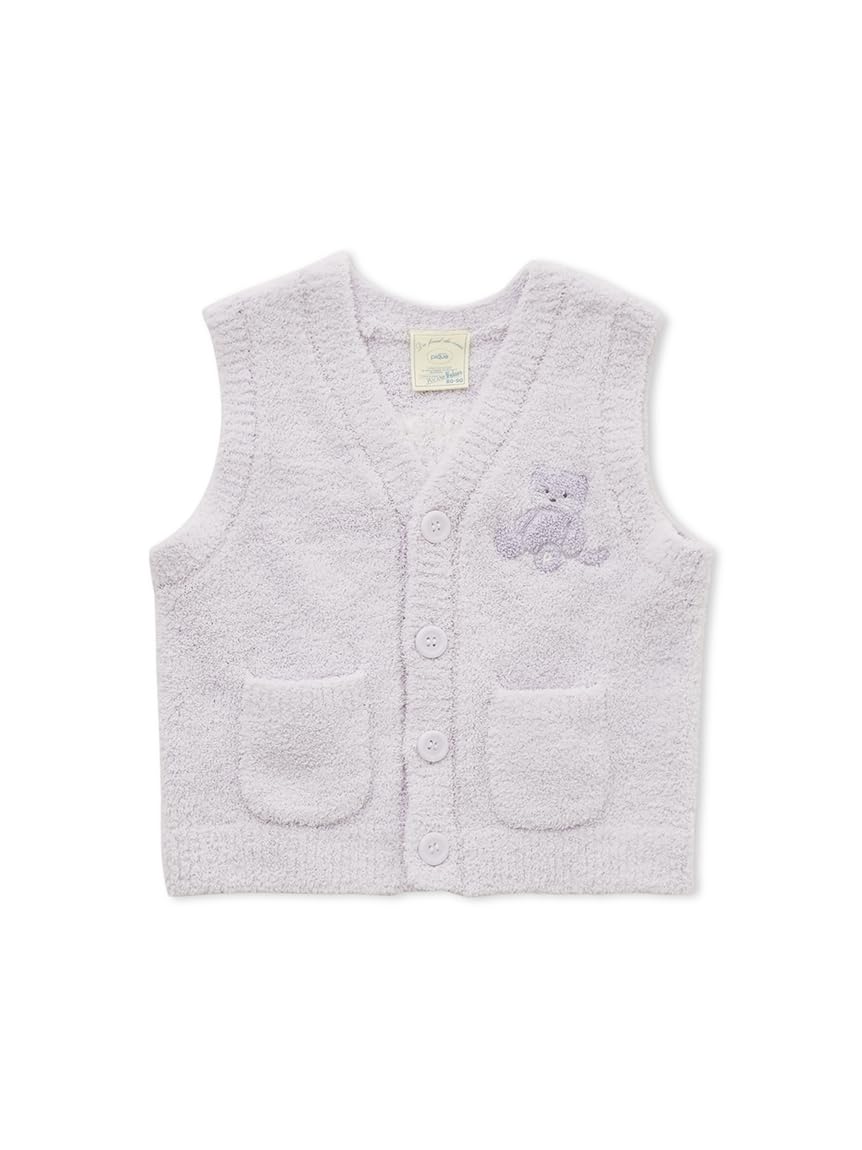 

Gelato Pique Baby Powder Animal Vest PBNT259026 LAV