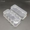 1PCS 20mL 10-Slot Vial Storage Case Plastic Clear Microtube Storage Box Stackable Freezer Tube Box Refrigerator Organizer