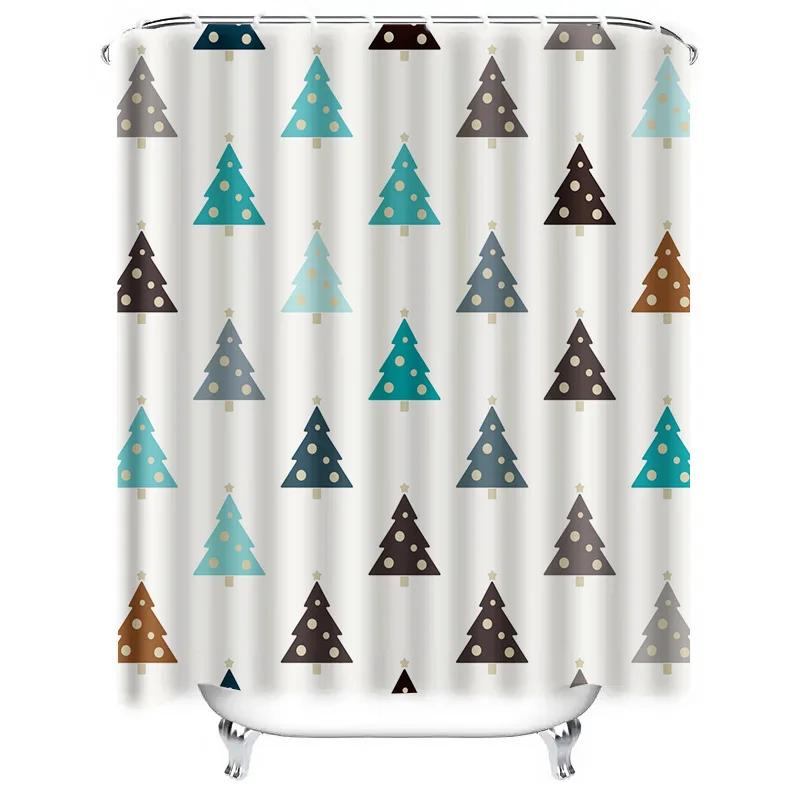 GAETU Bathroom Shower Curtain Floral Vintage Farmhouse Rustic Waterproof Decor for Home