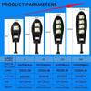 Newest 20000W LED Solar Lights 3 Modes Outdoor Garden Street Light With Motion Sensor Waterproof Wall Light for Garage